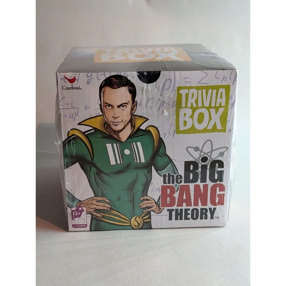 The Big Bang Theory Trivia Box By Cardinal NEW SEALED